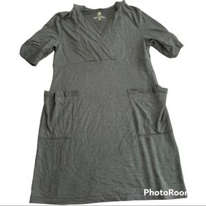 Dakini Women gray XL short dress with hoodie
